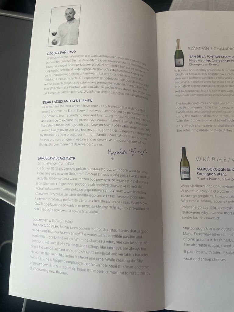 LOT O7 789 Menu 4
