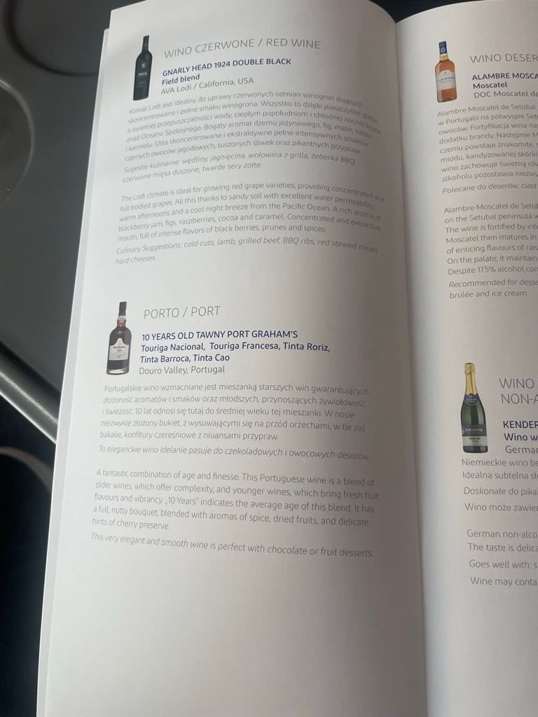 LOT O7 789 Menu 8